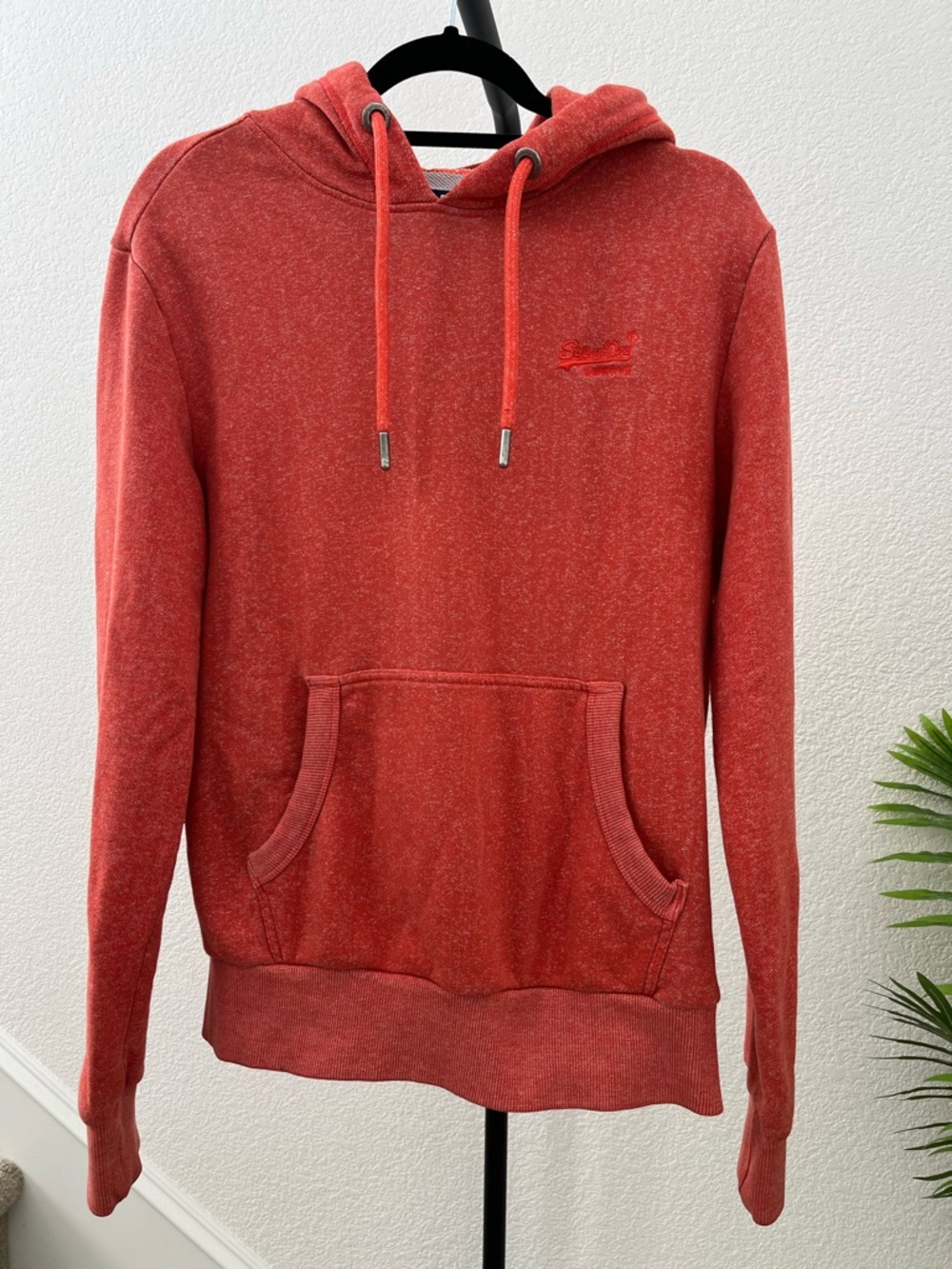 Superdry Orange Hoodie Sweatshirt